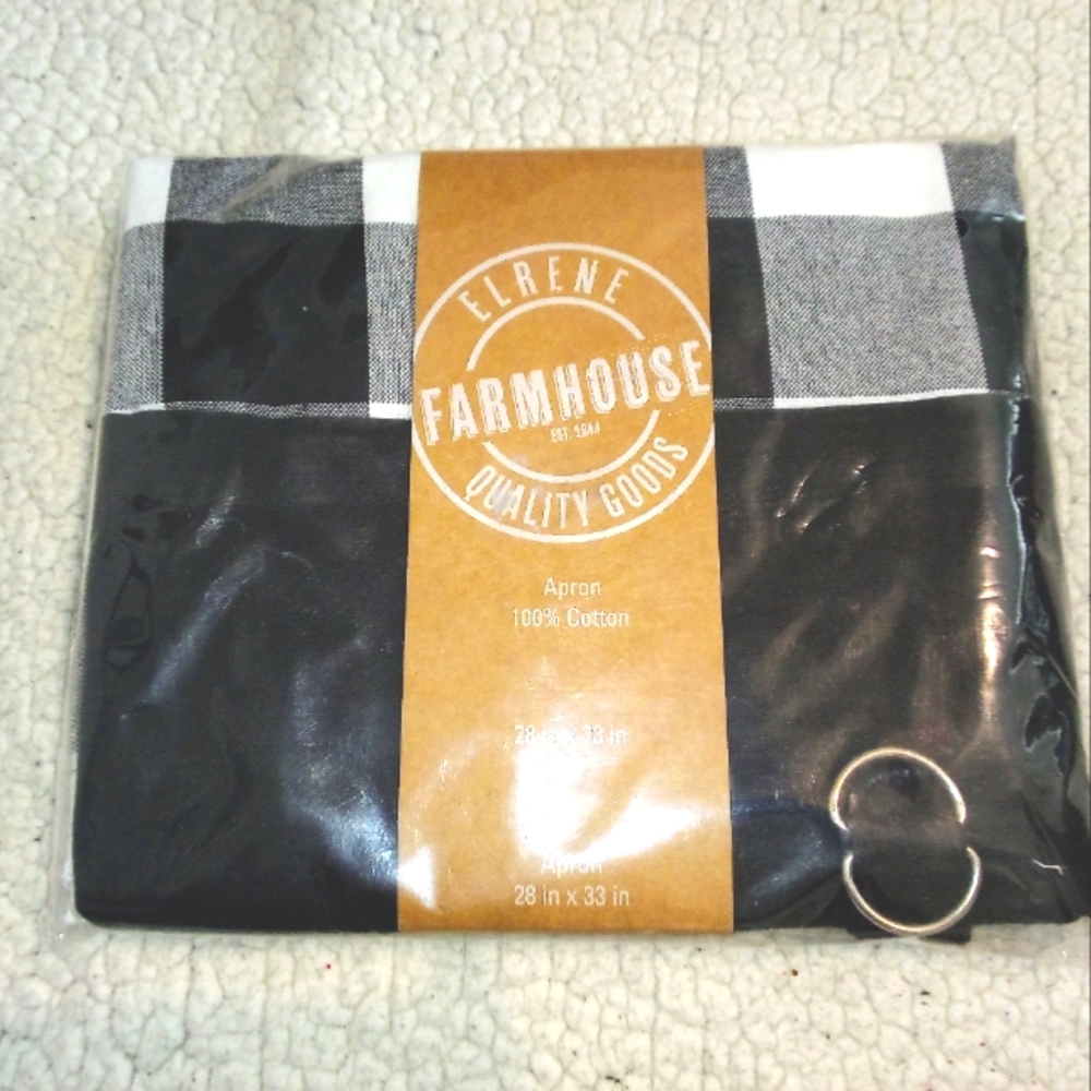 Farmhouse Checkered Apron